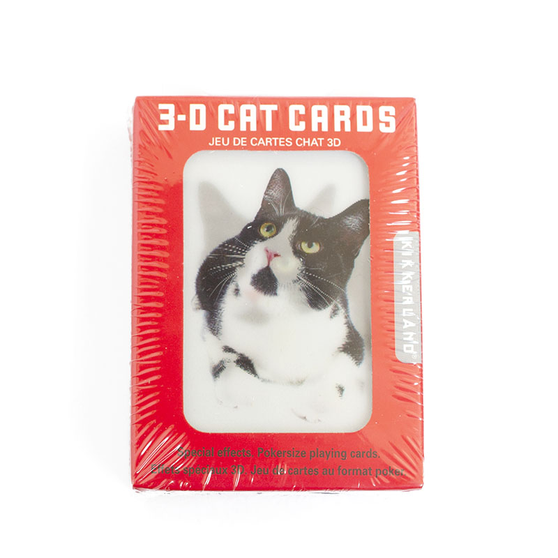 Kikkerland, Playing Cards, 3D Cats